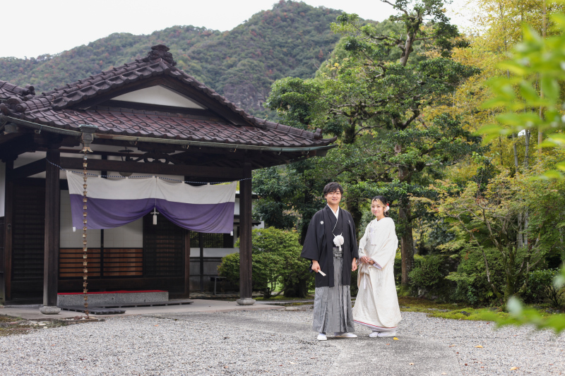 玄関前ショット