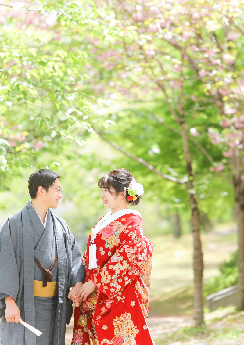 お婿さんのお持ち込みのお衣裳も!