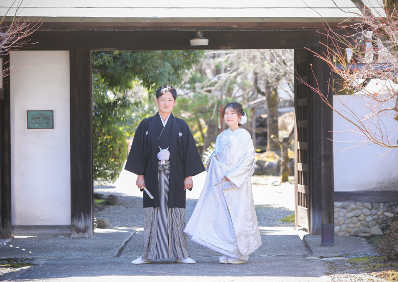 白無垢の撮影スタート！