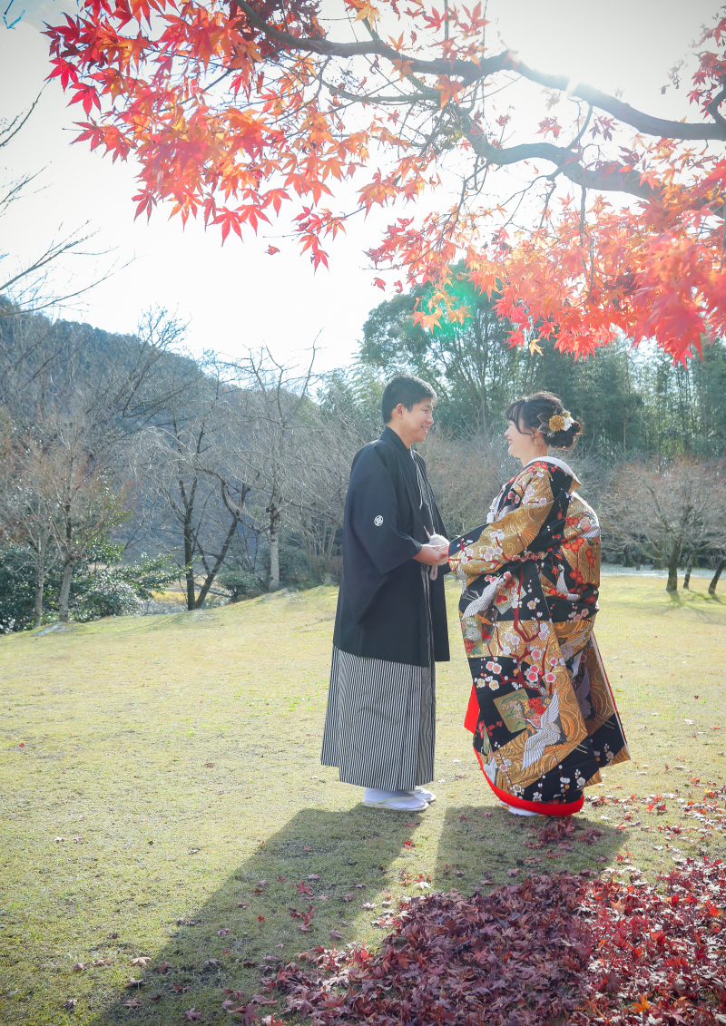 向き合ったお写真も♪