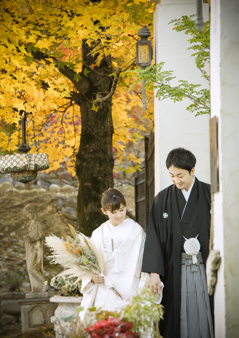 お持込のブーケを使って