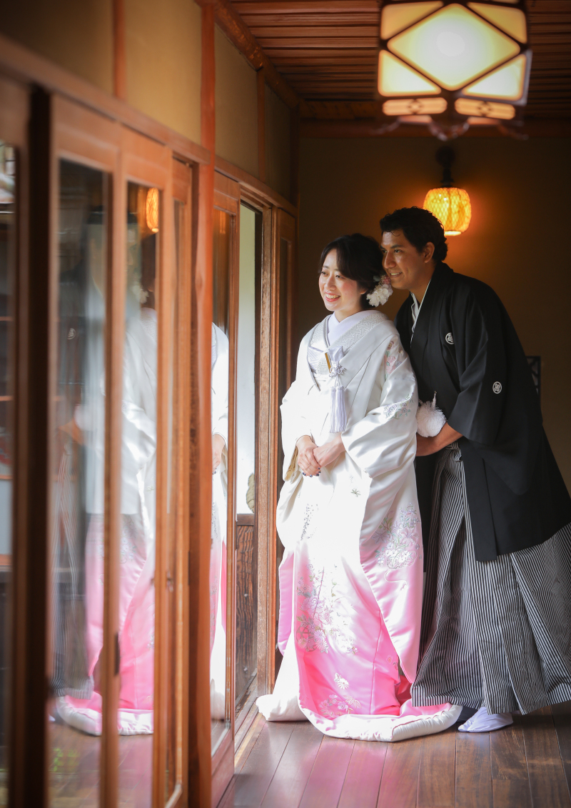 川上別荘の中で