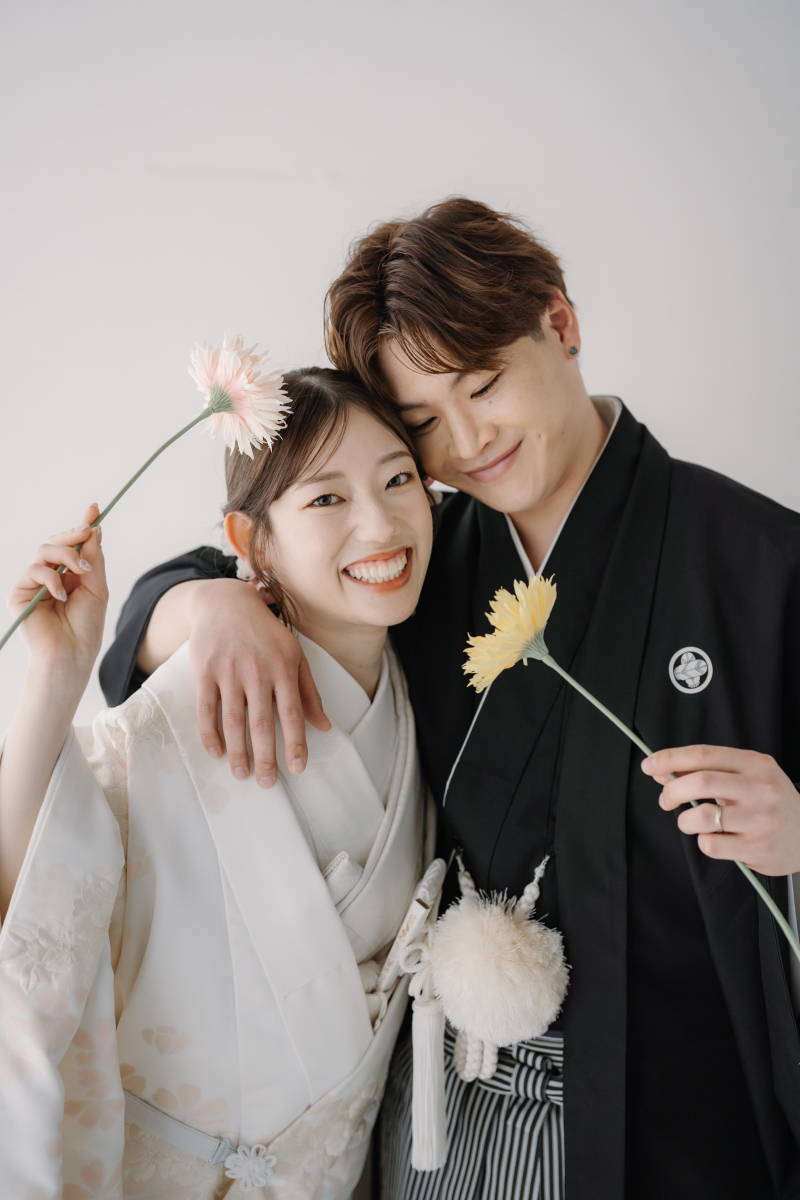 スタジオでの撮影