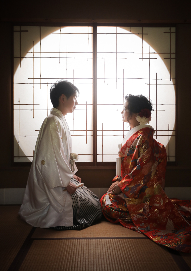 雰囲気のあるシルエット!