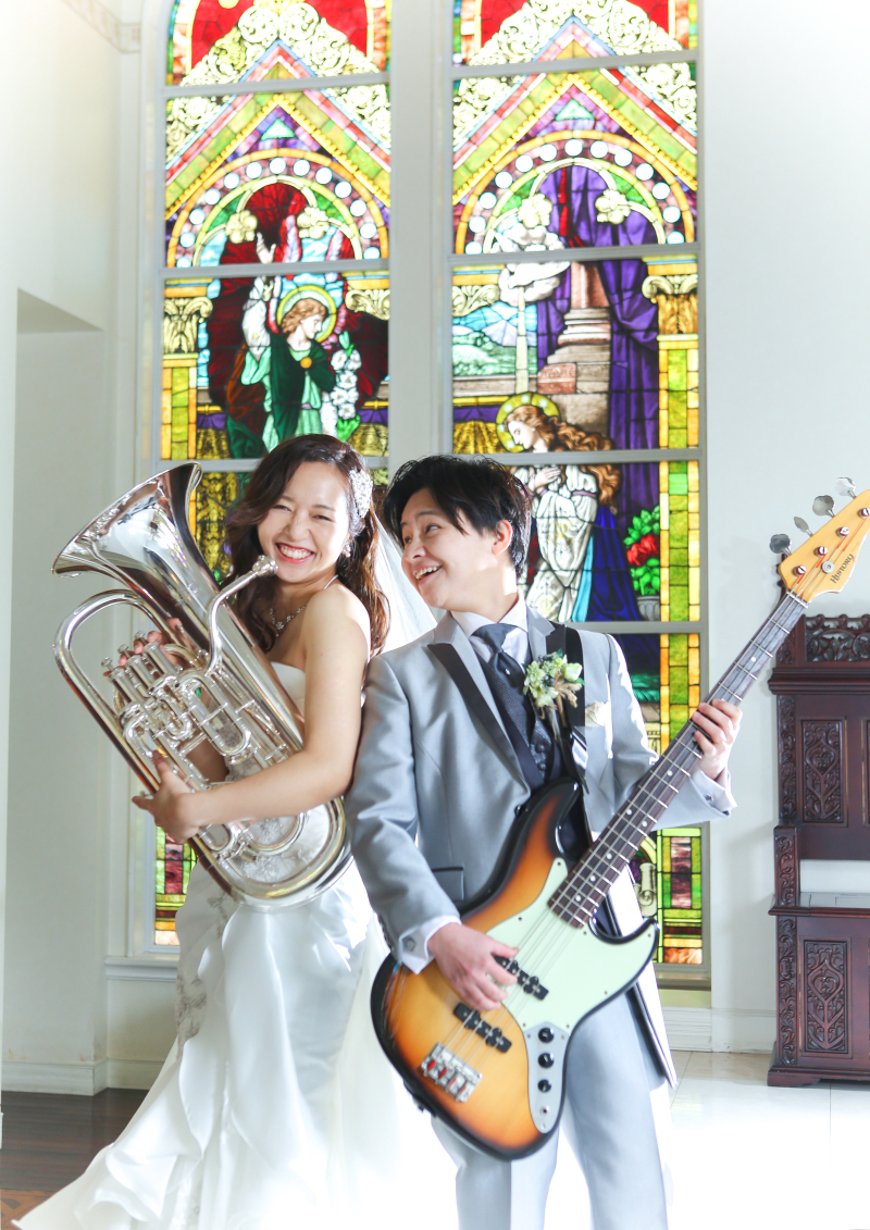 お持ち込みの楽器を♪