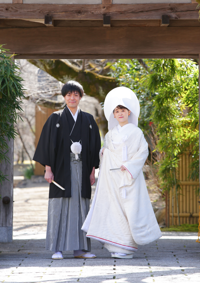 洋髪&綿帽子スタイル