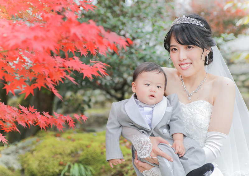 ママと二人でも!