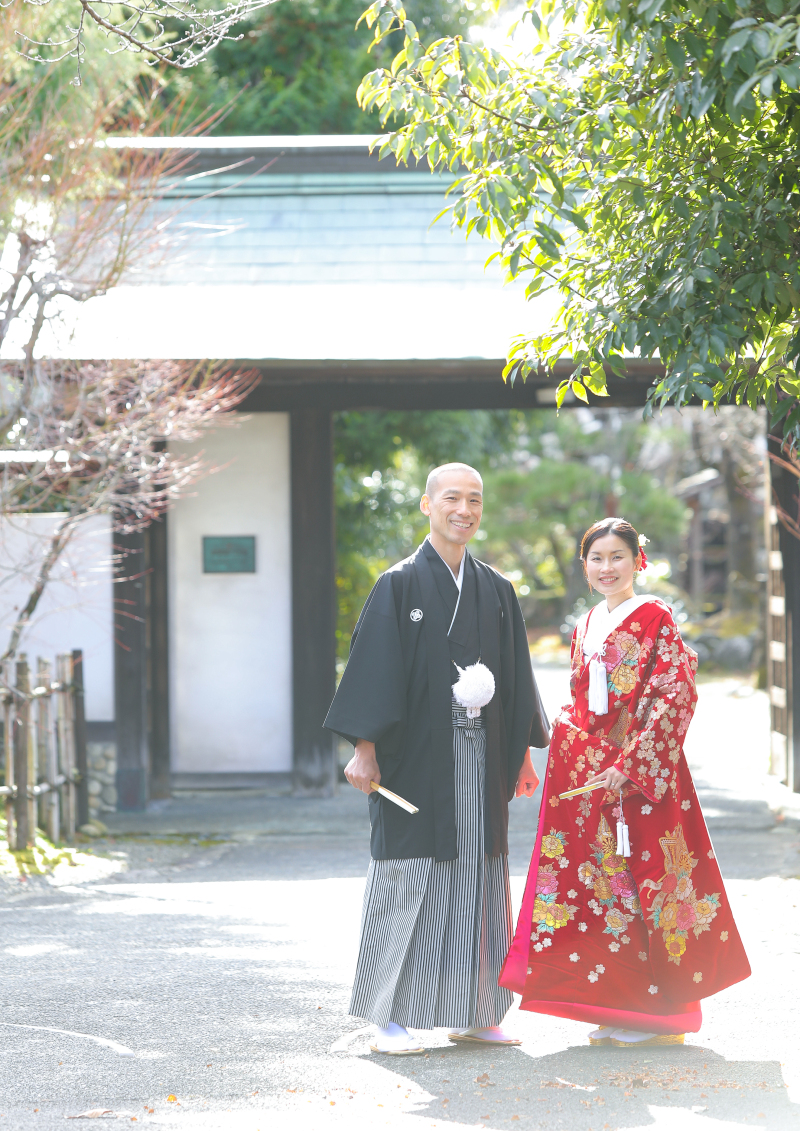 かっちり立ち姿