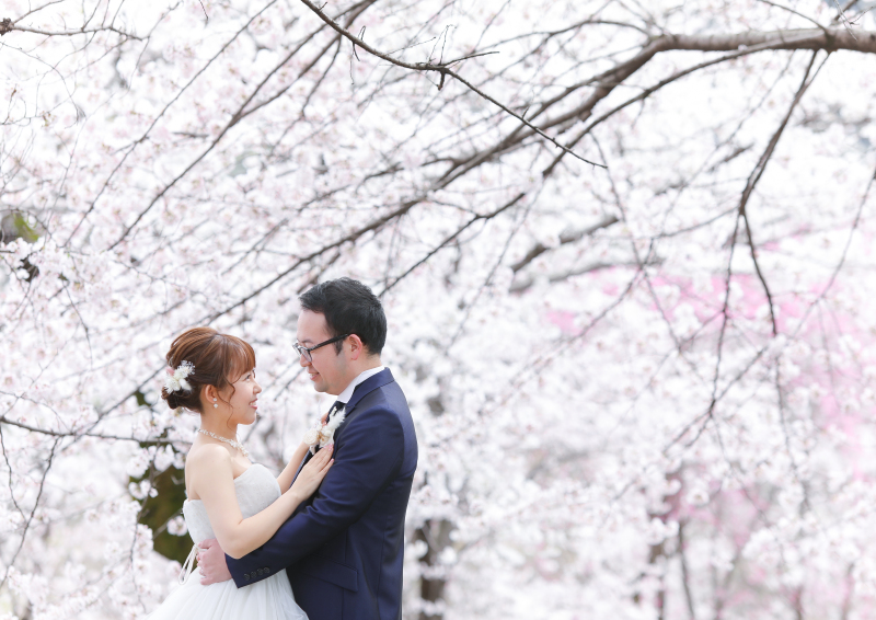 同じ向き合ったお写真でも雰囲気が変わります!