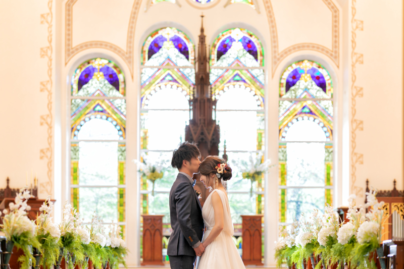 大型チャペルも完備!