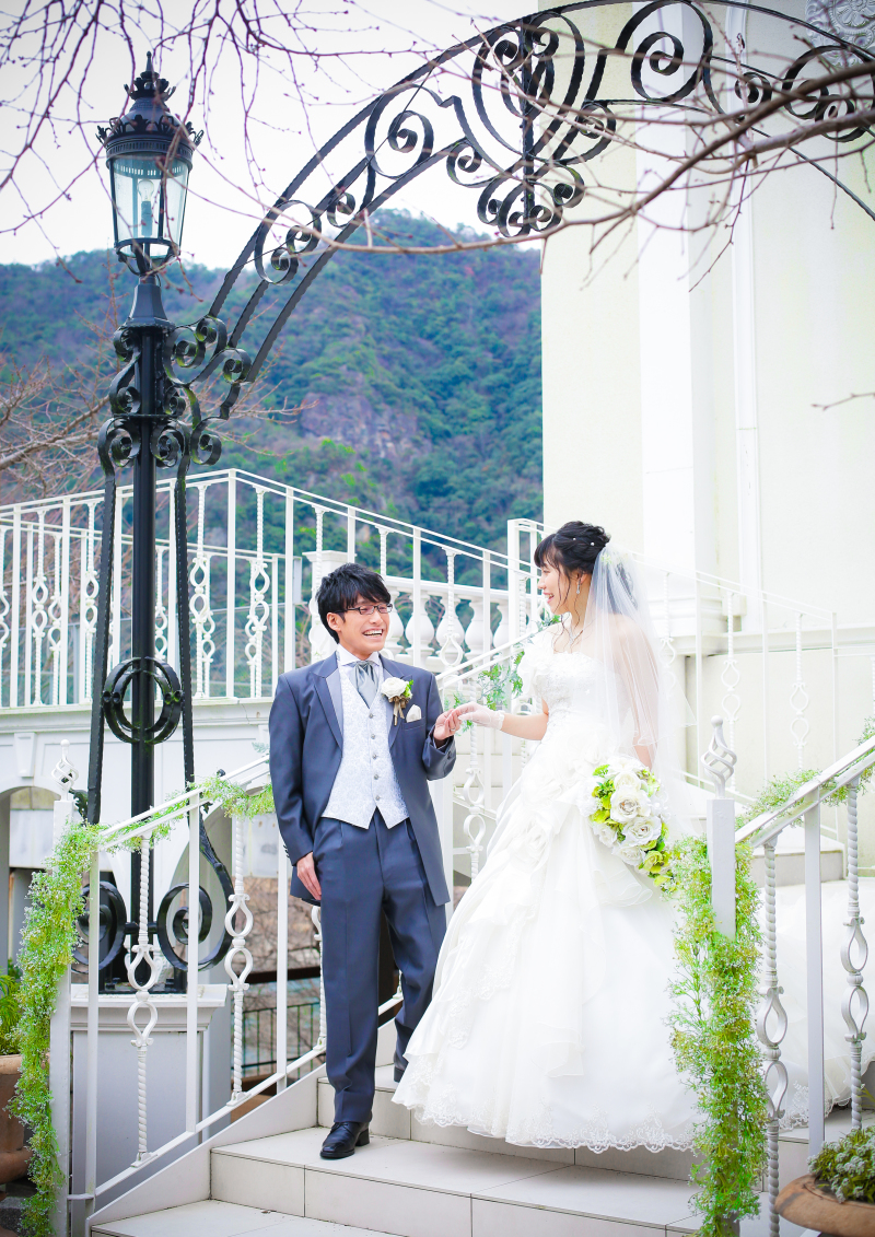 階段も人気の撮影スポット