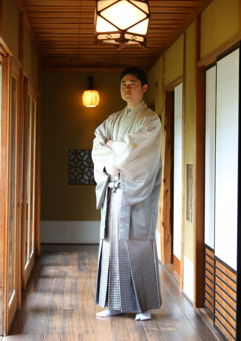 新郎さんのおひとりショット