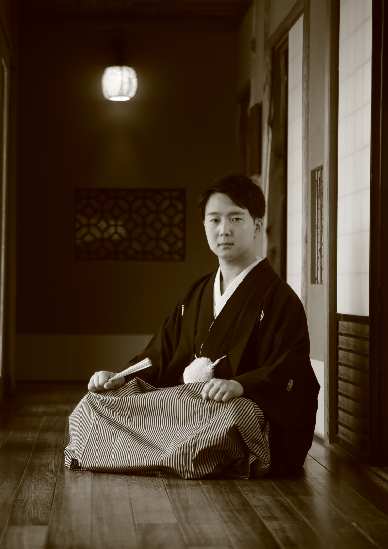 お婿さんのソロショット