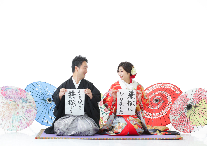 新郎様の直筆です!