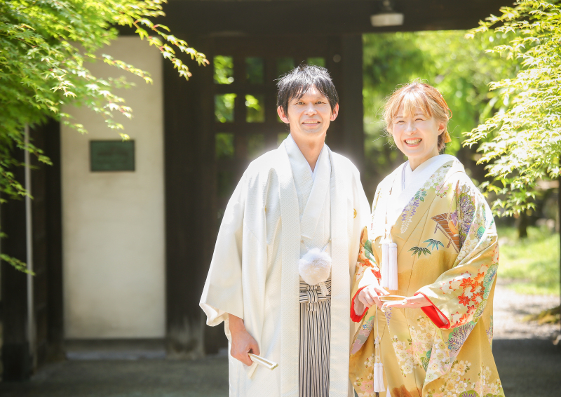 和装1着　川上別荘と自然をたくさん入れて♪