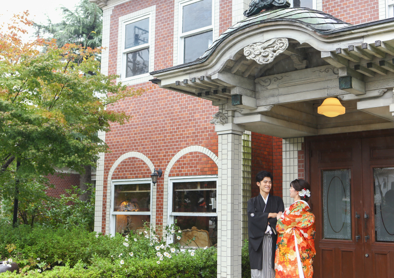 小雨なら自然を入れたお写真も♪