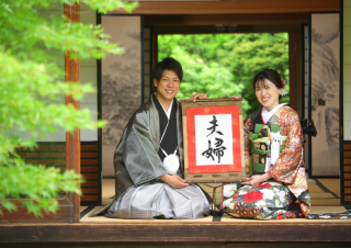 和装・洋装1着ずつ　大振袖をご着用しての撮影♪