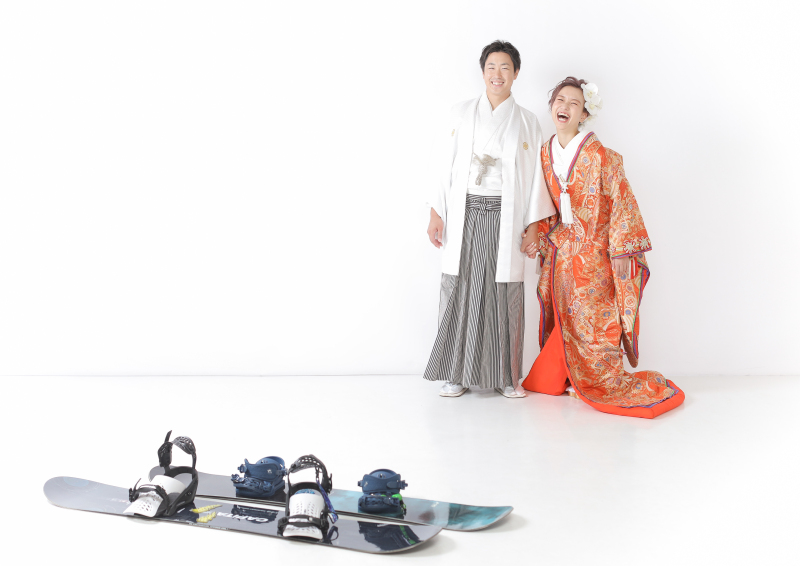 お持ち込みのスノーボードと