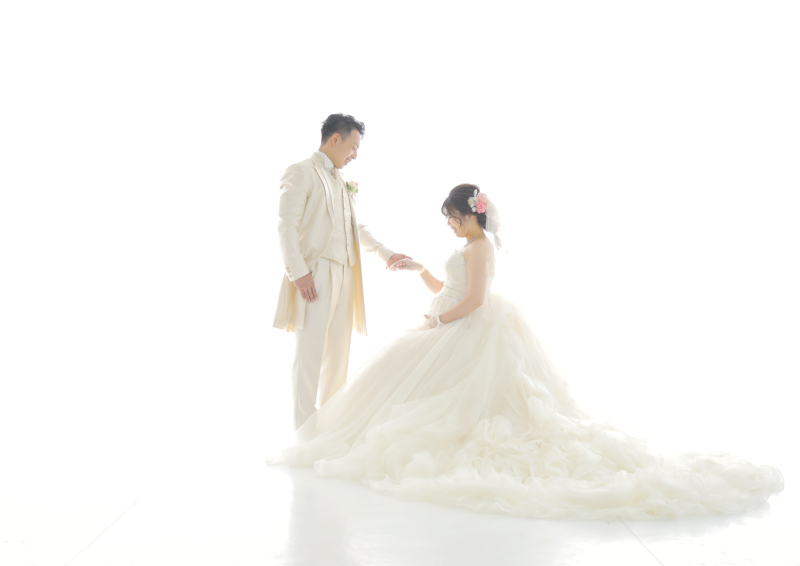 神秘的なマタニティ風のお写真も♪