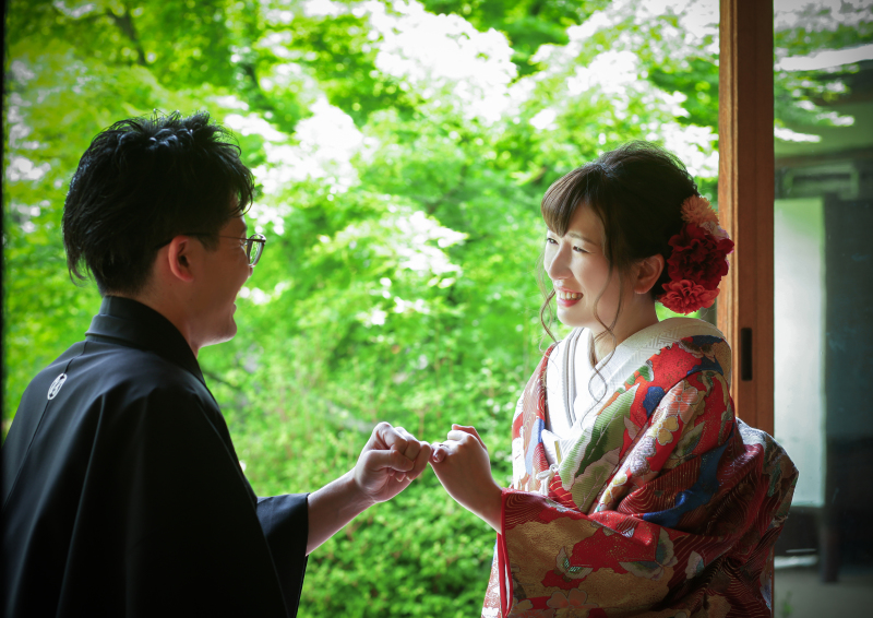 お２人とも撮影を楽しんでいらっしゃいました！