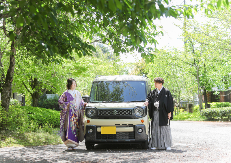 車とのお写真も