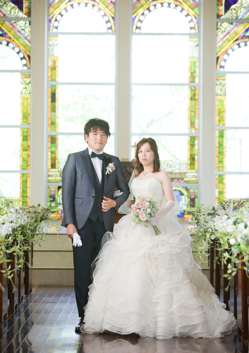 ドレスにお着替えをして