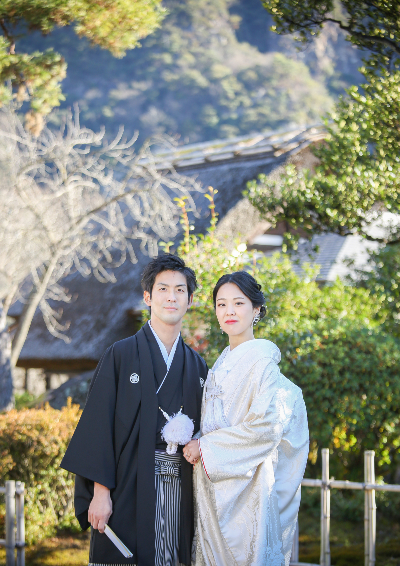 和装でおしとやかに