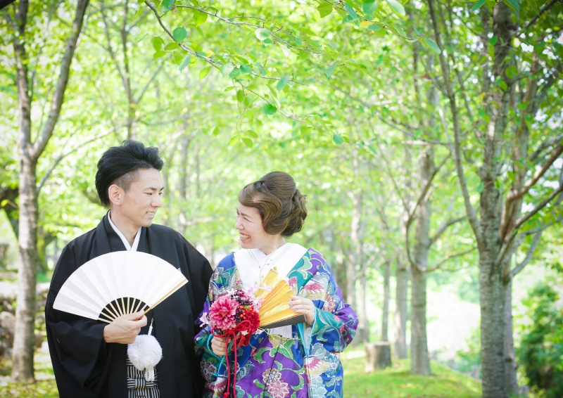 白無垢 色打掛の2着プランです