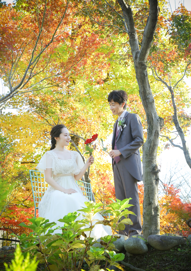 背景のグラデーションは今の時期限定!