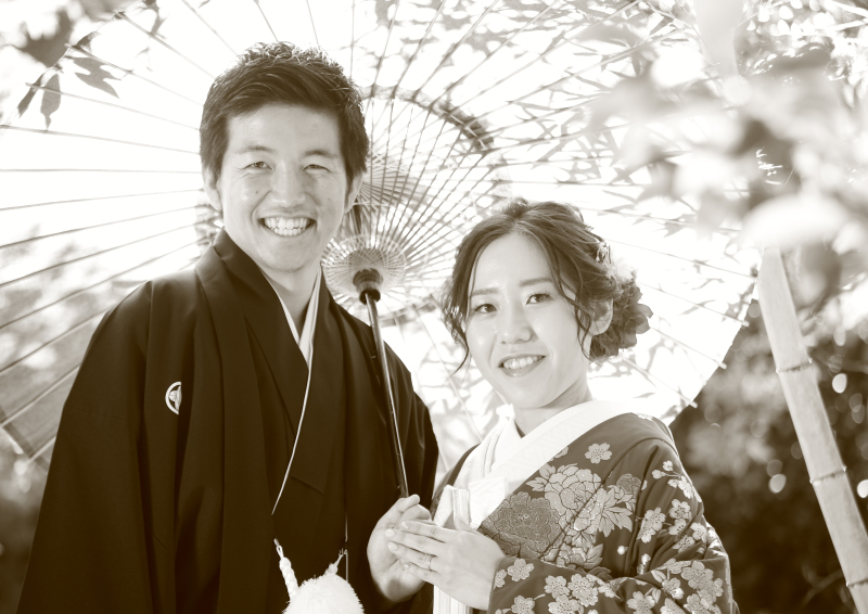 カラーだけでなくモノクロのお写真も