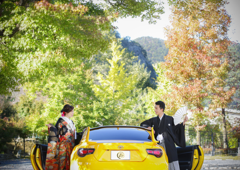 思い出の愛車との撮影もできます