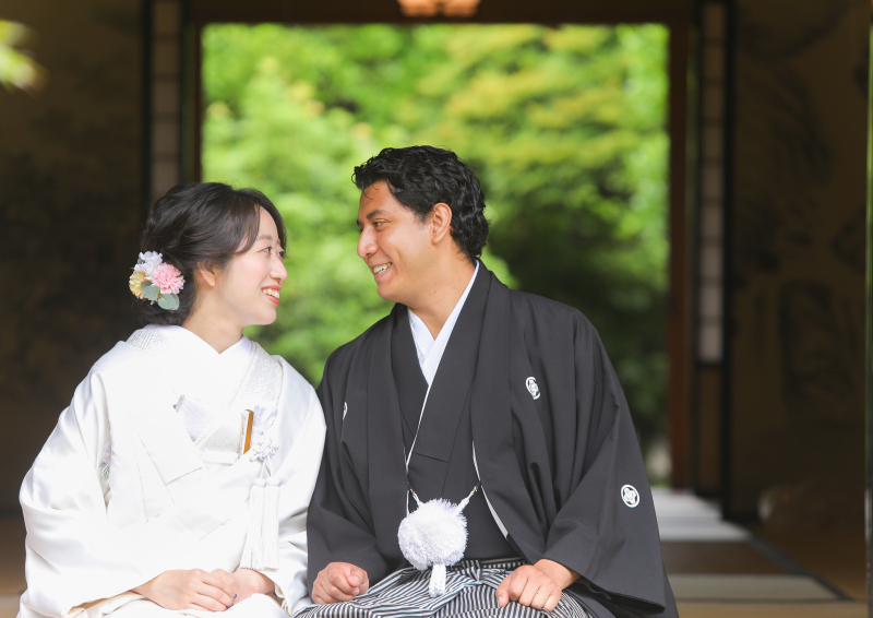 お話をしている雰囲気のお写真も素敵です