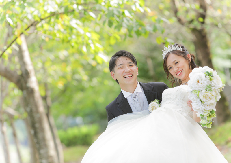 お姫様抱っこで♪