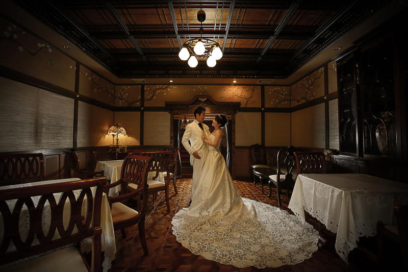 控え室だって画になります！