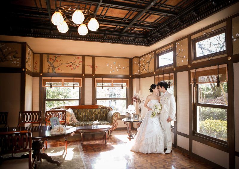 敷地内の後藤別荘でも