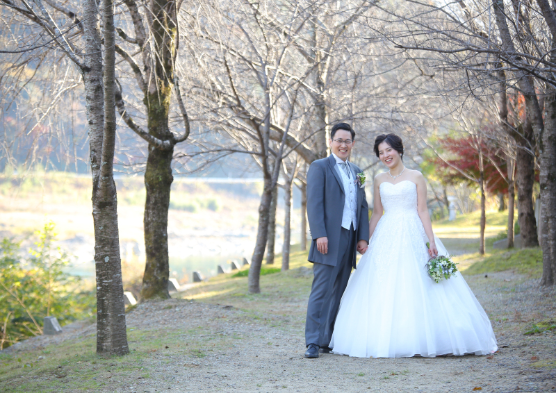 お外でも撮影を