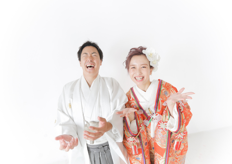 ご用意いただいた花びらを使って