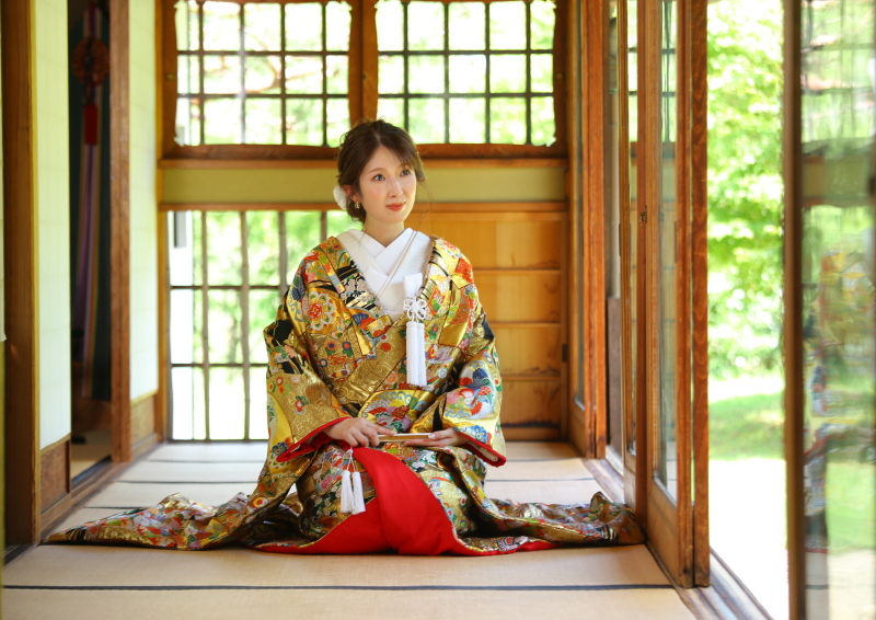 新婦様のソロショット!