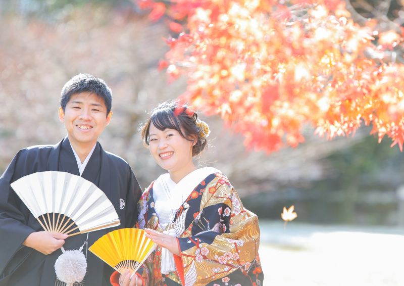 和装2着・洋装1着 お天気のいい日の撮影です♪