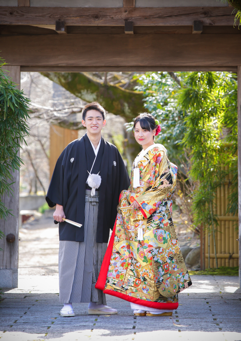 定番の立ち姿から