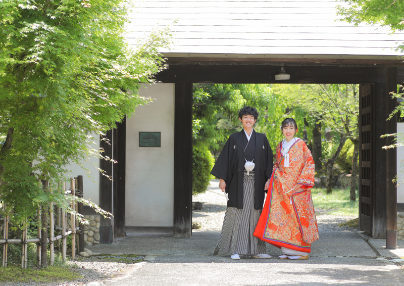 重要文化財の川上別荘での撮影スタート