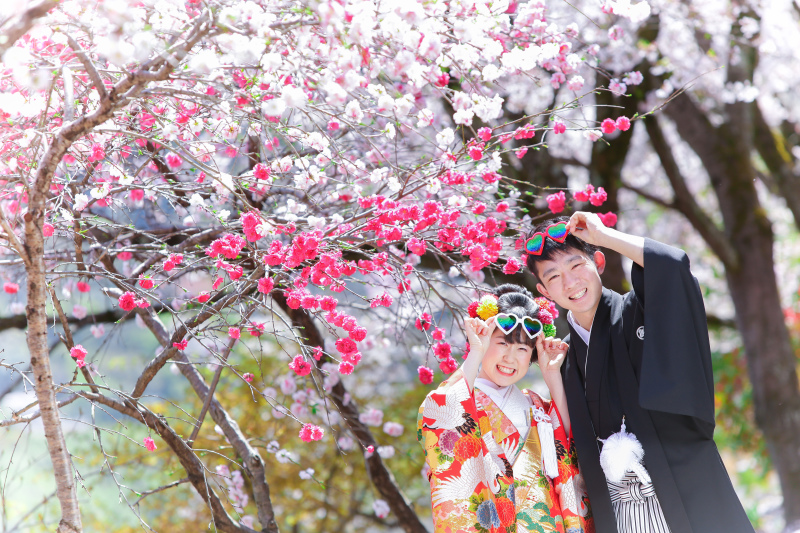 敷地内には四季折々の木々があります。