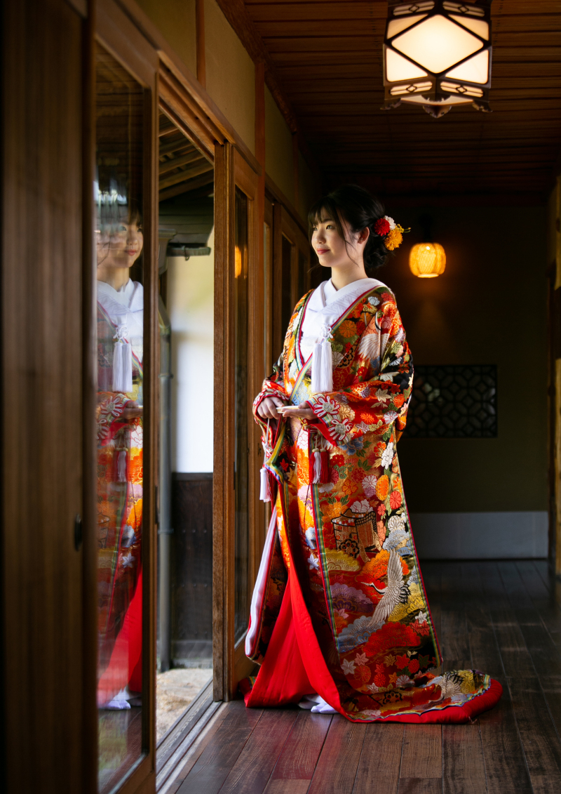 お嫁さんのお一人写しもお任せください!