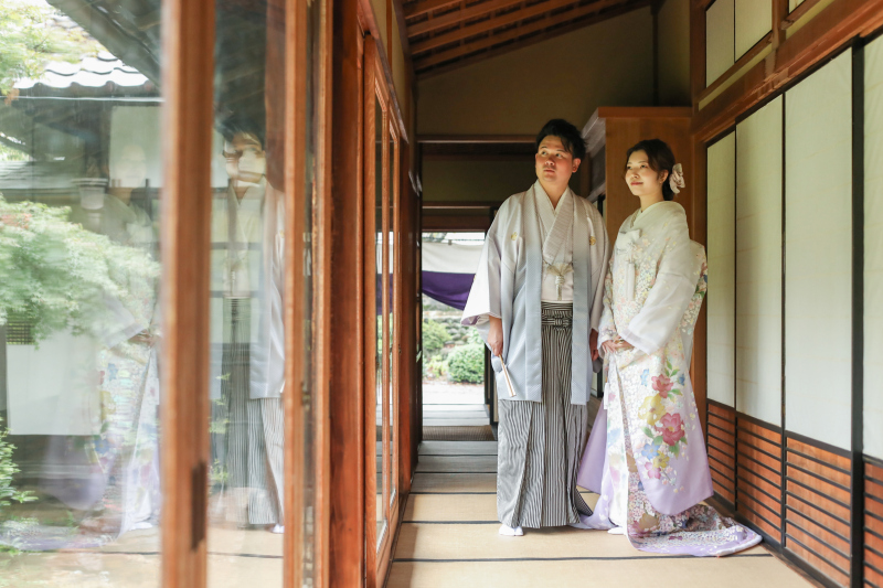 別荘内での撮影