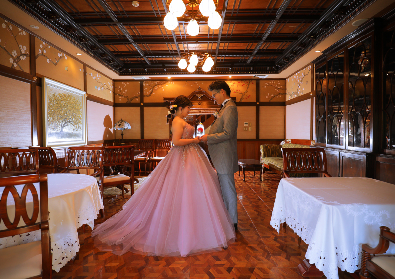 カラードレスは後藤別荘で