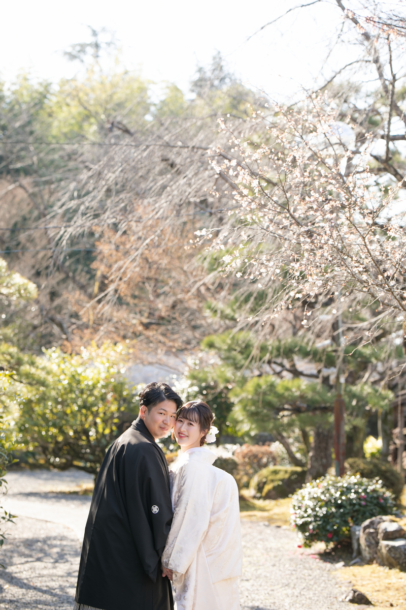 素敵なお二人の振り返りショット