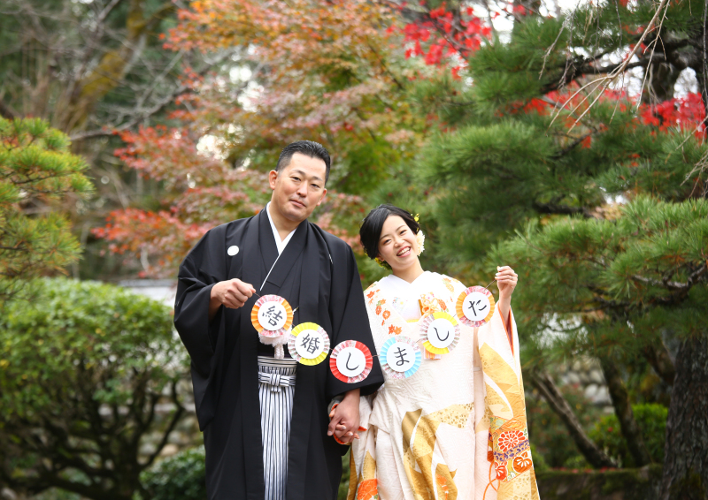 お持ち込みのガーランドで