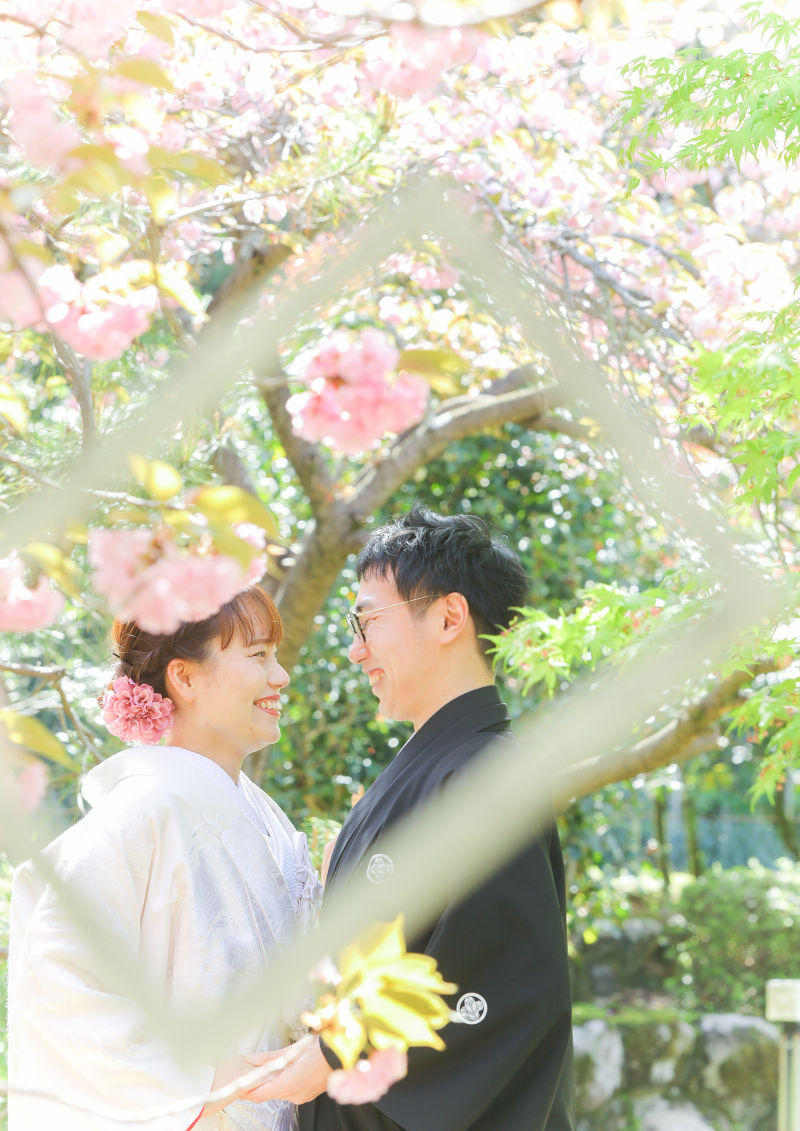 フレームに入って