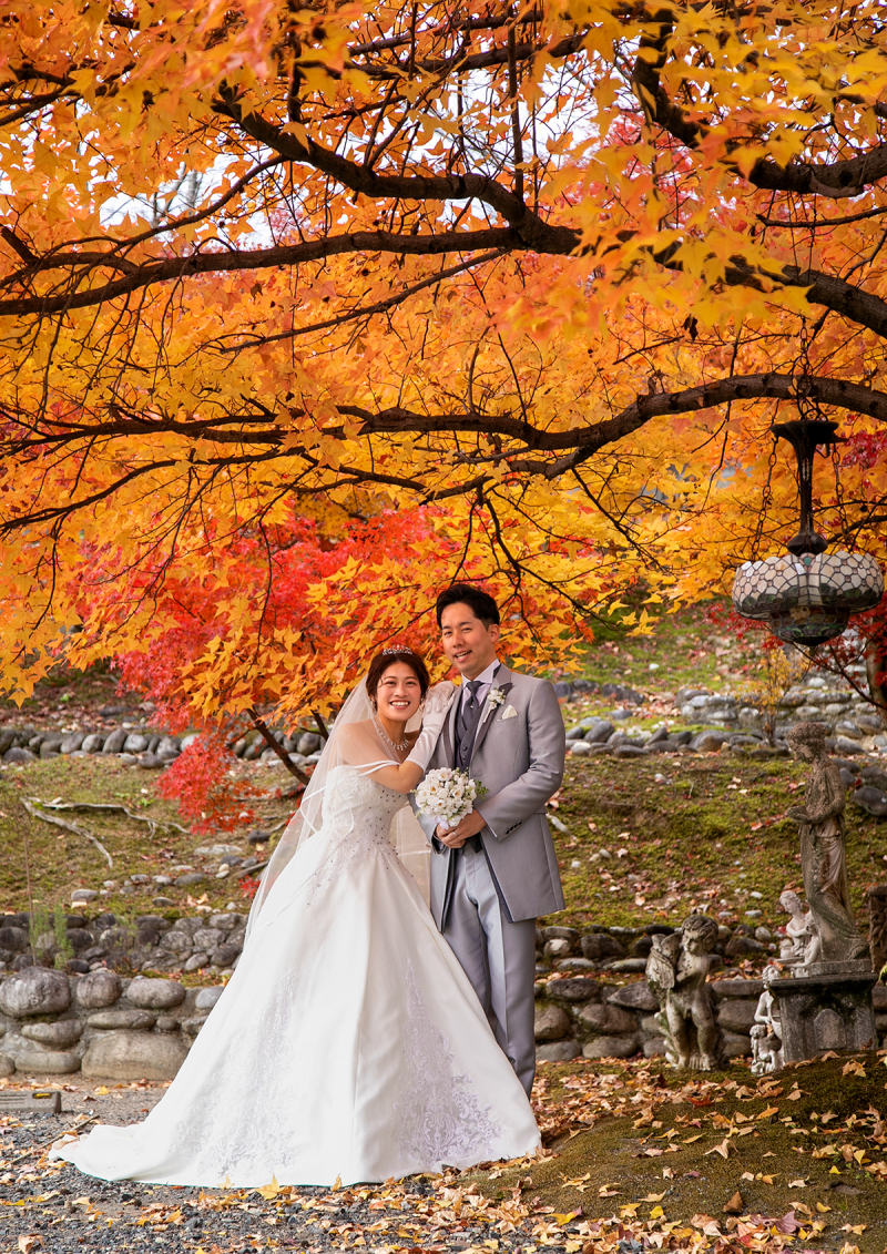 サクラヒルズ創寫舘_ガーデンで撮影できる