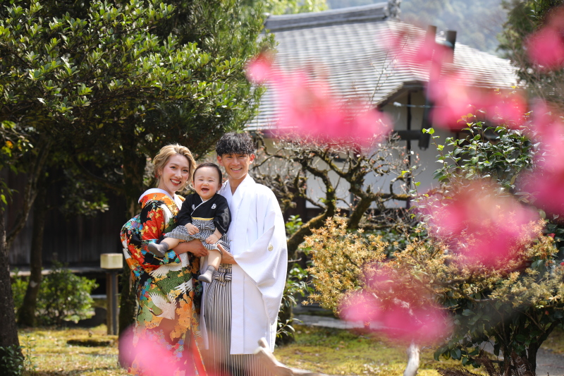 お子様と撮影ができます